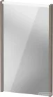 Duravit D-CODE 40x70 cm-es tükör LED világítással, matt bazalt DC7075043430000