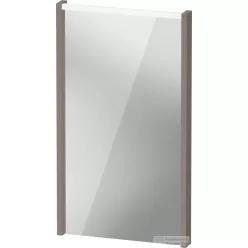  Duravit D-CODE 40x70 cm-es tükör LED világítással, matt bazalt DC7075043430000