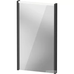   Duravit D-CODE 40x70 cm-es tükör LED világítással, matt grafit DC7075049490000