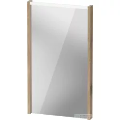   Duravit D-CODE 40x70 cm-es tükör LED világítással, márványos tölgy DC7075055550000