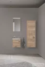 Duravit D-CODE 40x70 cm-es tükör LED világítással, márványos tölgy DC7075055550000