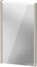 Duravit D-CODE 40x70 cm-es tükör LED világítással, matt taupe DC7075091910000
