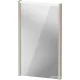 Duravit D-CODE 40x70 cm-es tükör LED világítással, matt taupe DC7075091910000