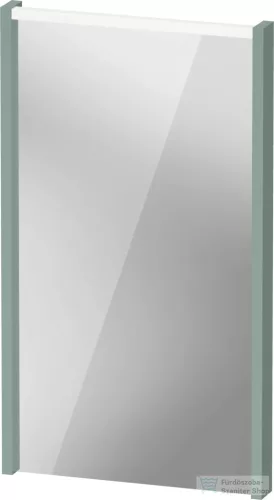 Duravit D-CODE 40x70 cm-es tükör LED világítással, matt fjord zöld DC70750HGHG0000