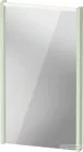 Duravit D-CODE 40x70 cm-es tükör LED világítással, matt halványzöld DC70750HHHH0000