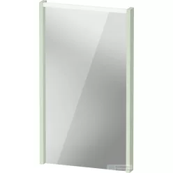   Duravit D-CODE 40x70 cm-es tükör LED világítással, matt halványzöld DC70750HHHH0000