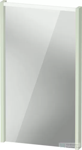 Duravit D-CODE 40x70 cm-es tükör LED világítással, matt halványzöld DC70750HHHH0000
