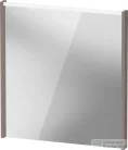 Duravit D-CODE 65x70 cm-es tükör LED világítással, matt bazalt DC7076043430000