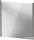 Duravit D-CODE 65x70 cm-es tükör LED világítással, matt bazalt DC7076043430000