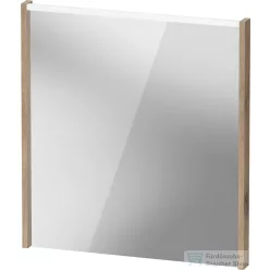   Duravit D-CODE 65x70 cm-es tükör LED világítással, márványos tölgy DC7076055550000