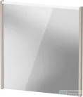 Duravit D-CODE 65x70 cm-es tükör LED világítással, matt taupe DC7076091910000