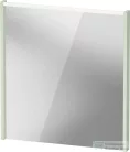 Duravit D-CODE 65x70 cm-es tükör LED világítással, matt halványzöld DC70760HHHH0000