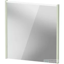   Duravit D-CODE 65x70 cm-es tükör LED világítással, matt halványzöld DC70760HHHH0000