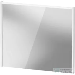   Duravit D-CODE 80x70 cm-es tükör LED világítással, matt fehér DC7077018180000