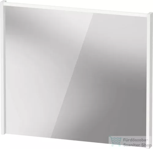 Duravit D-CODE 80x70 cm-es tükör LED világítással, matt fehér DC7077018180000