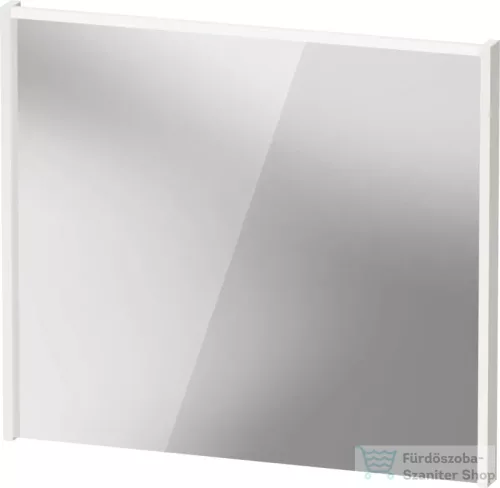 Duravit D-CODE 80x70 cm-es tükör LED világítással, fényes fehér DC7077022220000