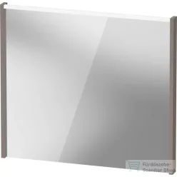   Duravit D-CODE 80x70 cm-es tükör LED világítással, matt bazalt DC7077043430000