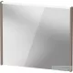 Duravit D-CODE 80x70 cm-es tükör LED világítással, matt bazalt DC7077043430000