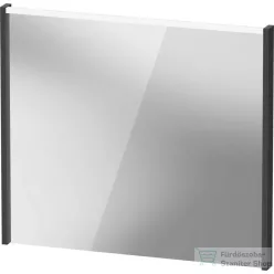   Duravit D-CODE 80x70 cm-es tükör LED világítással, matt grafit DC7077049490000