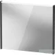 Duravit D-CODE 80x70 cm-es tükör LED világítással, matt grafit DC7077049490000