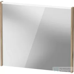   Duravit D-CODE 80x70 cm-es tükör LED világítással, márványos tölgy DC7077055550000