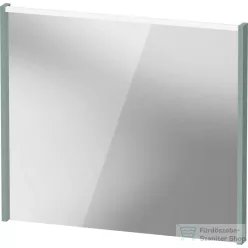   Duravit D-CODE 80x70 cm-es tükör LED világítással, matt fjord zöld DC70770HGHG0000