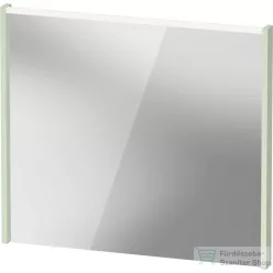   Duravit D-CODE 80x70 cm-es tükör LED világítással, matt halványzöld DC70770HHHH0000