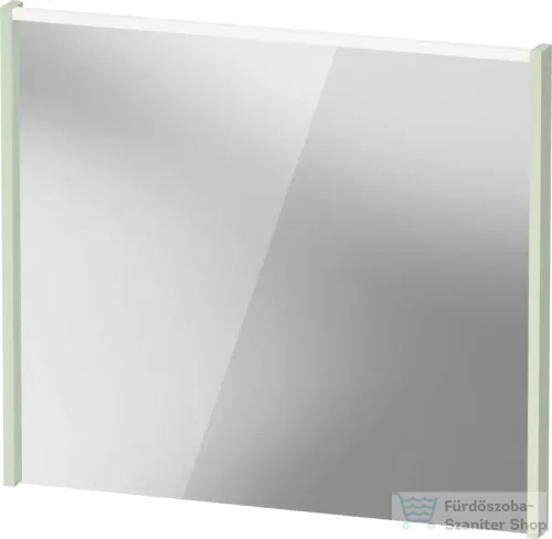 Duravit D-CODE 80x70 cm-es tükör LED világítással, matt halványzöld DC70770HHHH0000