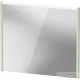 Duravit D-CODE 80x70 cm-es tükör LED világítással, matt halványzöld DC70770HHHH0000