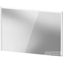   Duravit D-CODE 100x70 cm-es tükör LED világítással, matt fehér DC7078018180000