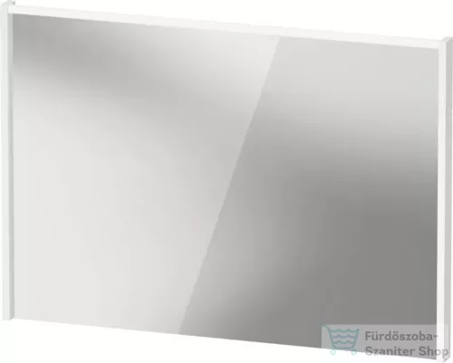Duravit D-CODE 100x70 cm-es tükör LED világítással, matt fehér DC7078018180000