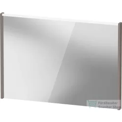   Duravit D-CODE 100x70 cm-es tükör LED világítással, matt bazalt DC7078043430000