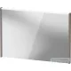 Duravit D-CODE 100x70 cm-es tükör LED világítással, matt bazalt DC7078043430000