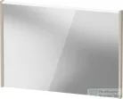 Duravit D-CODE 100x70 cm-es tükör LED világítással, matt taupe DC7078091910000