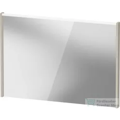   Duravit D-CODE 100x70 cm-es tükör LED világítással, matt taupe DC7078091910000