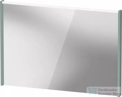 Duravit D-CODE 100x70 cm-es tükör LED világítással, matt fjord zöld DC70780HGHG0000