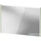 Duravit D-CODE 100x70 cm-es tükör LED világítással, matt halványzöld DC70780HHHH0000