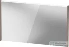 Duravit D-CODE 120x70 cm-es tükör LED világítással, matt bazalt DC7079043430000