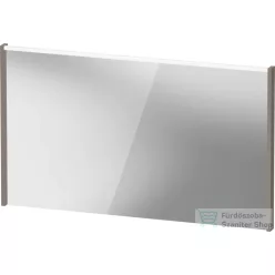   Duravit D-CODE 120x70 cm-es tükör LED világítással, matt bazalt DC7079043430000