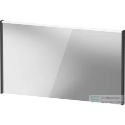   Duravit D-CODE 120x70 cm-es tükör LED világítással, matt grafit DC7079049490000