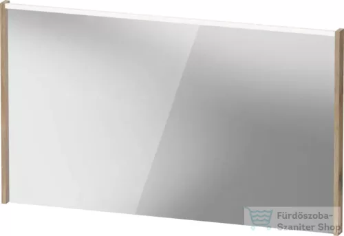 Duravit D-CODE 120x70 cm-es tükör LED világítással, márványos tölgy DC7079055550000