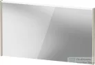 Duravit D-CODE 120x70 cm-es tükör LED világítással, matt taupe DC7079091910000