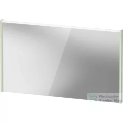   Duravit D-CODE 120x70 cm-es tükör LED világítással, matt halványzöld DC70790HHHH0000