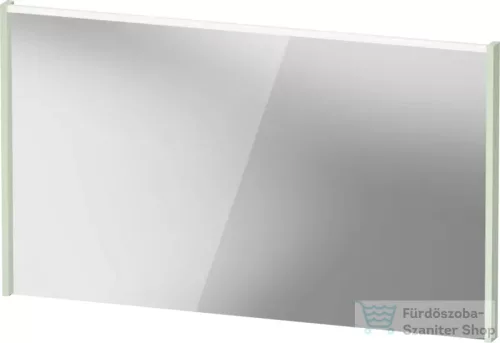 Duravit D-CODE 120x70 cm-es tükör LED világítással, matt halványzöld DC70790HHHH0000