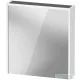 Duravit D-CODE 65x70 cm-es tükrös szekrény világítással, dugaljjal, balos, fényes fehér DC7105L22220000