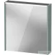 Duravit D-CODE 65x70 cm-es tükrös szekrény világítással, dugaljjal, balos, matt fjord zöld DC7105LHGHG0000