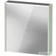 Duravit D-CODE 65x70 cm-es tükrös szekrény világítással, dugaljjal, balos, matt halványzöld DC7105LHHHH0000