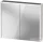 Duravit D-CODE 80x70 cm-es 2 ajtós tükrös szekrény világítással, dugaljjal, fényes fehér DC7106022220000