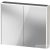 Duravit D-CODE 80x70 cm-es 2 ajtós tükrös szekrény világítással, dugaljjal, fényes fehér DC7106022220000