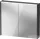 Duravit D-CODE 80x70 cm-es 2 ajtós tükrös szekrény világítással, dugaljjal, matt antracit DC7106049490000
